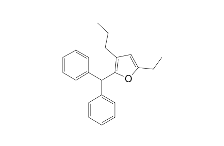 2-(DIPHENYLMETHYL)-5-ETHYL-3-N-PROPYLFURAN