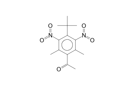 4'-Tert-butyl-2',6'-dimethyl-3',5'-dinitroacetophenone