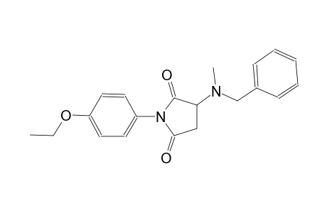 3-[benzyl(methyl)amino]-1-(4-ethoxyphenyl)-2,5-pyrrolidinedione
