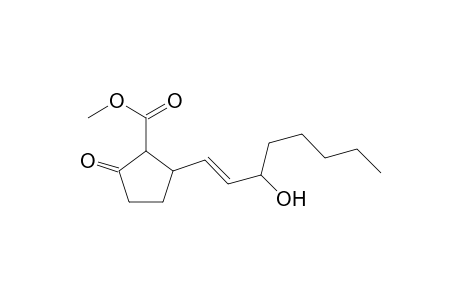 (E)-2-Carbomethoxy-3([E]-3-hydroxy-oct-1-en-1-yl)-cyclopentanone