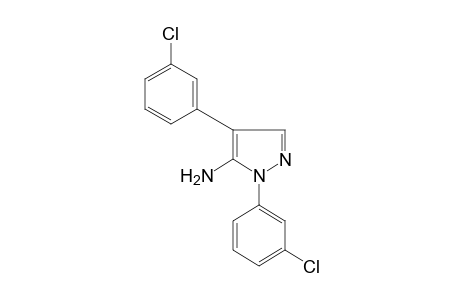 5-AMINO-1,4-BIS(m-CHLOROPHENYL)PYRAZOLE