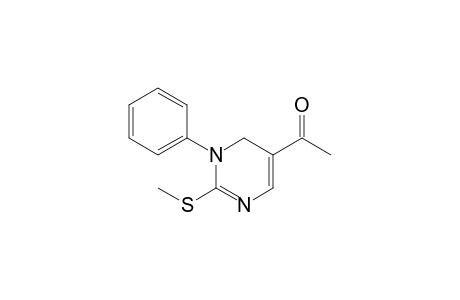 5-Acetyl-2-methylthio-1-phenyl-1,6-dihydropyrimidine