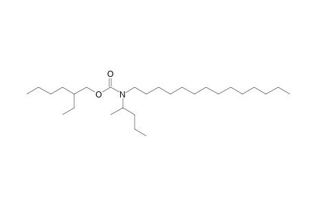 Carbonic acid, monoamide, N-(2-pentyl)-N-tetradecyl-, 2-ethylhexyl ester