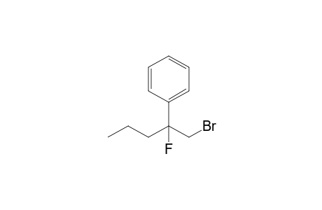 1-Bromo-2-fluoro-2-phenylpentane