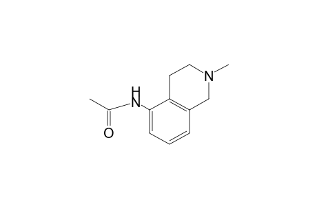 N-(2-methyl-1,2,3,4-tetrahydro-5-isoquinolyl)acetamide