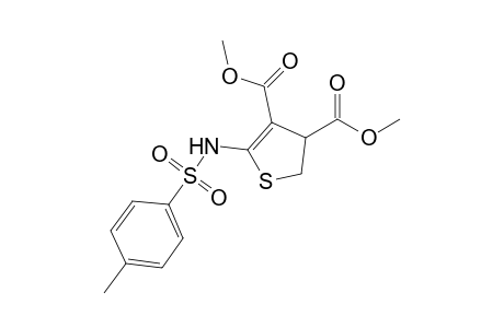 Dimethyl 5-(p-toluenesulfonylamino)-2,3-dihydrothiophene-3,4-dicarboxylate