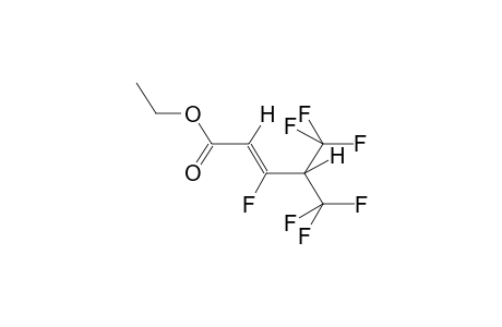 2,4,4,4-TETRAFLUORO-3-TRIFLUOROMETHYLPROPYLIDENACETIC ACID, ETHYL ESTER