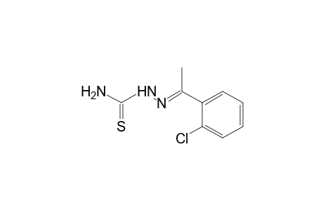 1-(o-chloro-alpha-methylbenzylidene)-3-thiosemicarbazide