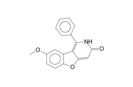 4-phenyl-6-methoxy-2,3-dihydropyrido[4,3-b]benzofuran-2-one