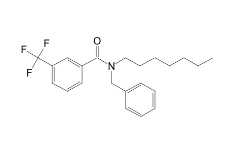 Benzamide, 3-trifluoromethyl-N-benzyl-N-heptyl-