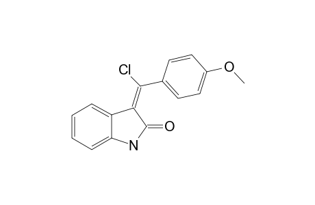 3-[1-Chloro-1-(4-methoxylphenyl)methylidene]indolin-2-one