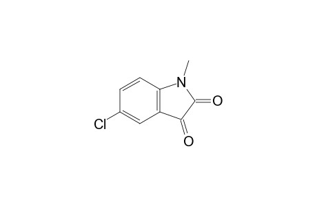 2,3-Dihydroindol-2,3-dione, 5-chloro-N-methyl-