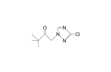 1-(3-CHLORO-1H-1,2,4-TRIAZOL-1-YL)-3,3-DIMETHYL-2-BUTANONE