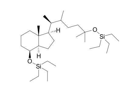 (8S,20S,22.xi.)-Des-A,B-8-[(triethylsilyl)oxy]-22-methyl-25-[(triethylsilyl)oxy]-cholestane