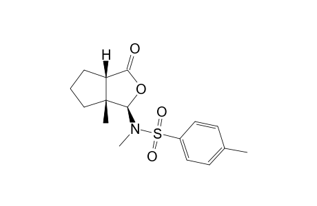 (1R,5S,8R)-1-Methyl-8-(N-methyl-N-tosylamino)-7-oxabicyclo[3.3.0]octan-6-one