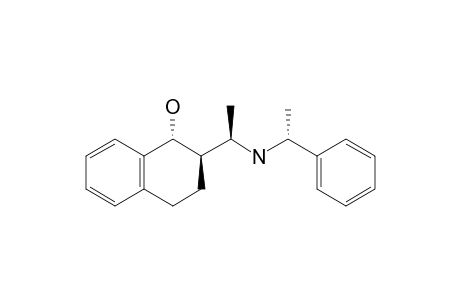 (1R,2R)-2-((1R)-1-{[(1R)-1-phenylethyl]amino}ethyl)-1,2,3,4-tetrahydronaphthalen-1-ol