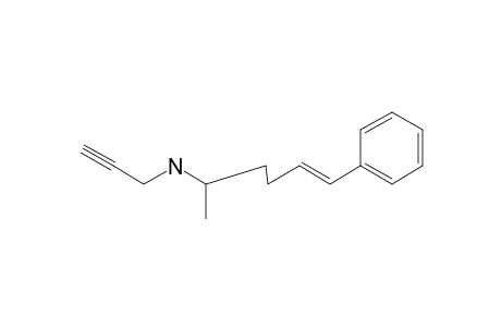 (E)-N-Propargyl-1-methyl-5-phenylpent-4-enylamine