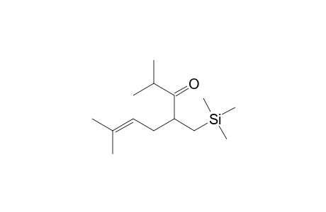 2,7-Dimethyl-4-(trimethylsilylmethyl)-6-octen-3-one