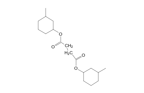 SUCCINIC ACID, BIS(3-METHYLCYCLOHEXYL) ESTER