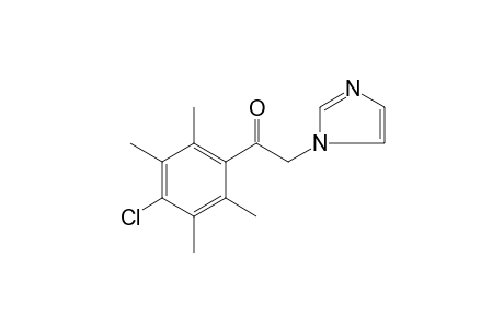 4'-chloro-2-(imidazol-1-yl)-2',3',5',6'-tetramethylacetophenone