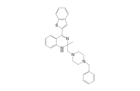 2-[N-(1)-Benzyl-N(2)-methylpiperazinyl]-2-isobutyl-4-(2'-methylbenzothienyl)-1,2-dihydroquinqzoline