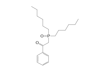 2-(dihexylphosphinyl)acetophenone