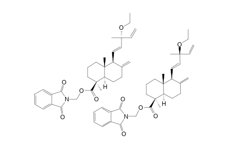 13-ETHOXY-LABDA-8(17),11,14-TRIEN-19-OIC-ACID-METHYLFTALIMIDE-ESTER