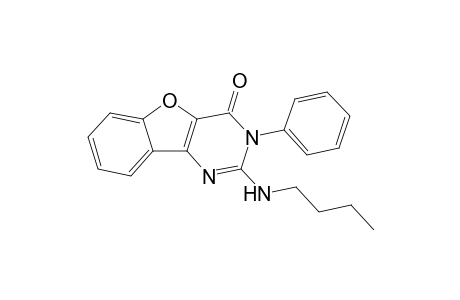 2-(Butylamino)-3-phenylbenzofuro[3,2-d]pyrimidin-4(3H)-one