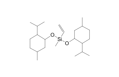 SILANE, ETHENYLMETHYLBIS[[5-METHYL-2-(1-METHYLETHYL)CYCLOHEXYL]OXY]-, [1alpha(1R*,2S*,5R*),2beta,5alpha]-