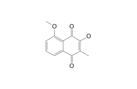 3-HYDROXY-5-METHOXY-2-METHYL-1,4-NAPHTHOQUINONE