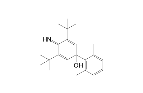 3,5-ditert-butyl-1-(2,6-dimethylphenyl)-4-iminocyclohexa-2,5-dien-1-ol