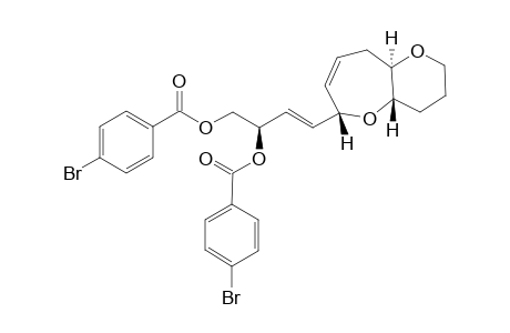 (4aS,6S,9aR,3'R)-6-[(E)-3',4'-Bis(p-bromobenzoyloxy)-1'-butenyl]-3,4,4a,6,9,9a-hexahydro-2H-pyrano[3,2-b]oxepin