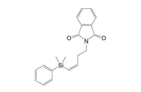 2-[(Z)-4-(Dimethylphenylsilyl)but-3-enyl]isoindole-1,3-dione