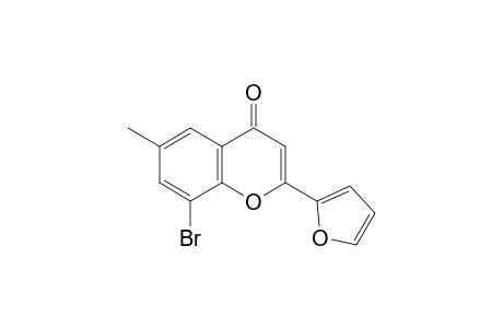 8-bromo-2-(2-furyl)-6-methylchromone