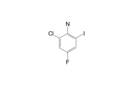 2-Chloro-4-fluoro-6-iodo-phenylamine