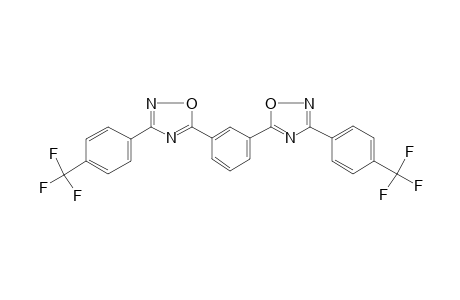 1,3-bis-[3-[4-Trifluoromethylphenyl]-1,2,4-oxadiazoyl]benzene