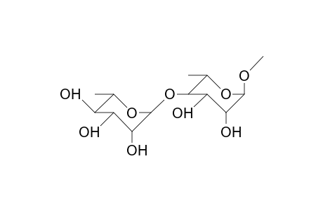 Methyl 4-O.alpha.-L-rhamnopyranosyl.alpha.-L-rhamnopyranoside
