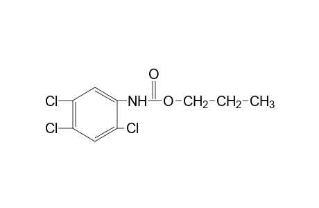 2,4,5-trichlorocarbanilic acid, propyl ester