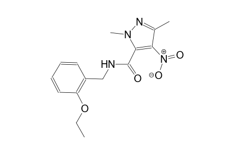 N-(2-ethoxybenzyl)-1,3-dimethyl-4-nitro-1H-pyrazole-5-carboxamide