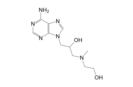 6-amino-alpha-{[(2-hydroxyethyl)methylamino]methyl}-9H-purine-9-ethanol