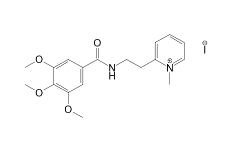 1-methyl-2-[2-(3,4,5-trimethoxybenzamido)ethyl]pyridinium iodide