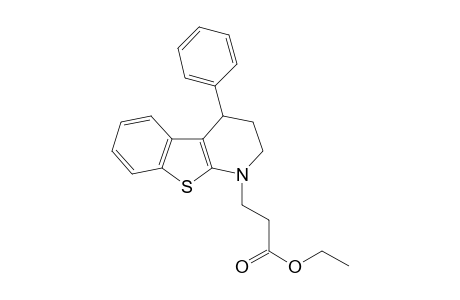 Ethyl 3-(4-phenyl-3,4-dihydro-2H-benzo[4,5]thieno[2,3-b]pyridin-1(1H)-yl)propanoate