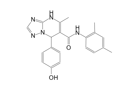 N-(2,4-dimethylphenyl)-7-(4-hydroxyphenyl)-5-methyl-4,7-dihydro[1,2,4]triazolo[1,5-a]pyrimidine-6-carboxamide