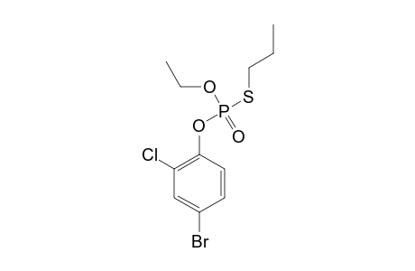 o-(4-Bromo-2-chlorophenyl) o-ethyl S-propyl thiophosphate