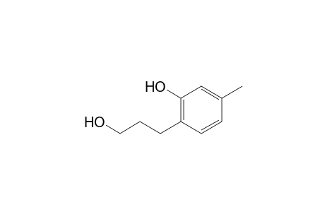 2-(3-hydroxypropyl)-5-methylphenol