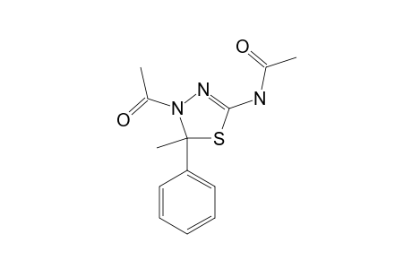 5-ACETAMIDO-3-N-ACETYL-2-METHYL-2-PHENYL-1,3,4-THIADIAZOLINE