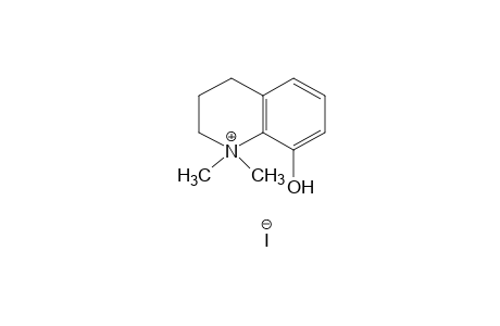 1,1-dimethyl-8-hydroxy-1,2,3,4-tetrahydroquinolinium iodide