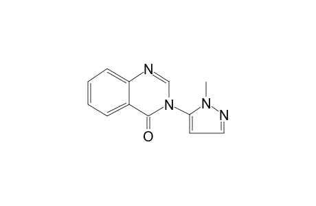 4(3H)-Quinazolinone, 3-(1-methylpyrazol-5-yl)-