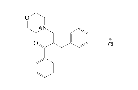 2-(MORPHOLINOMETHYL)-3-PHENYLPROPIOPHENONE, HYDROCHLORIDE