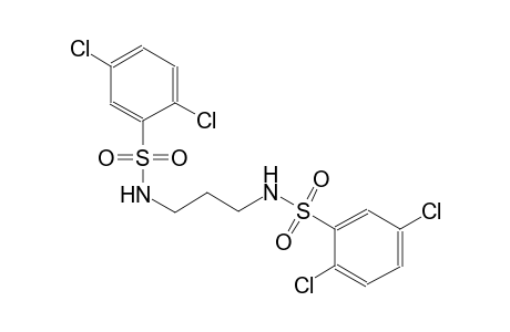 2,5-dichloro-N-(3-{[(2,5-dichlorophenyl)sulfonyl]amino}propyl)benzenesulfonamide